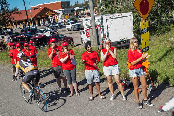 PITSTOP DAY 1 - TheRideAB - Alberta Cancer Foundation