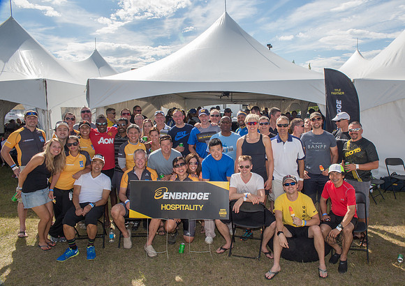 RIDERS1- SPONSOR VILLAGE - TheRideAB - Alberta Cancer Foundation