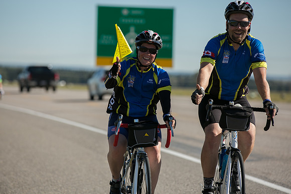 DAY 1 - ROUTE 9 - TheRideAB - Alberta Cancer Foundation-101