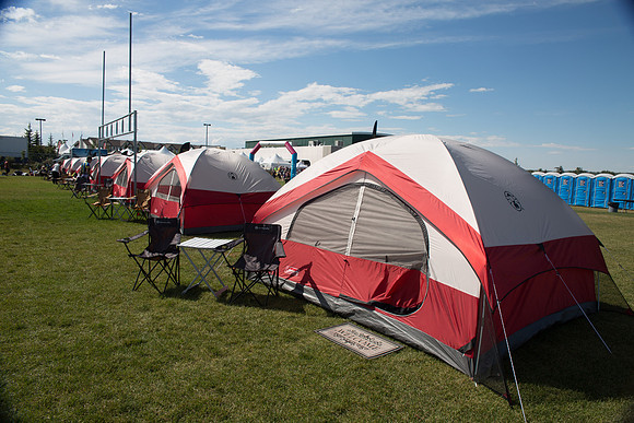 SETUP CAMP GLANCING TENTS - TheRideAB - Alberta Cancer Foundation--6