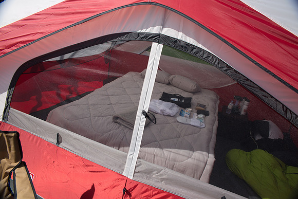 SETUP CAMP GLANCING TENTS - TheRideAB - Alberta Cancer Foundation--10