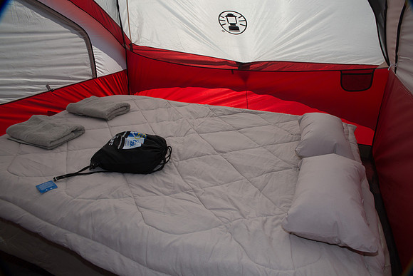 SETUP CAMP GLANCING TENTS - TheRideAB - Alberta Cancer Foundation--16