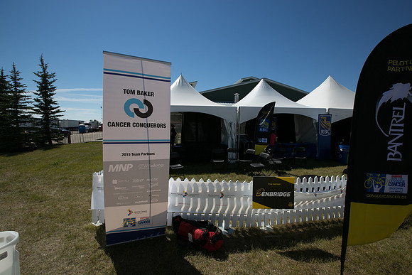 SETUP CAMP HOSPITALITY TENTS - TheRideAB - Alberta Cancer Foundation--4