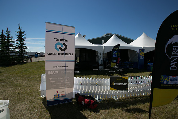 SETUP CAMP HOSPITALITY TENTS - TheRideAB - Alberta Cancer Foundation--5