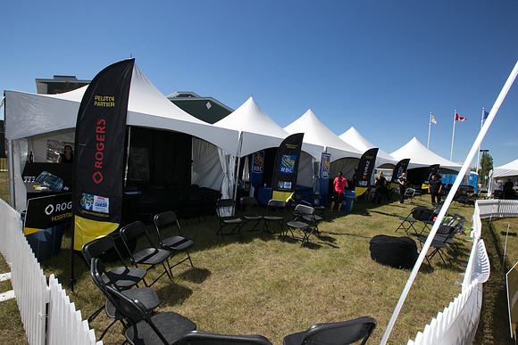 SETUP CAMP HOSPITALITY TENTS - TheRideAB - Alberta Cancer Foundation--6