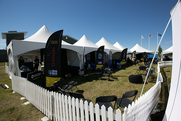 SETUP CAMP HOSPITALITY TENTS - TheRideAB - Alberta Cancer Foundation--9