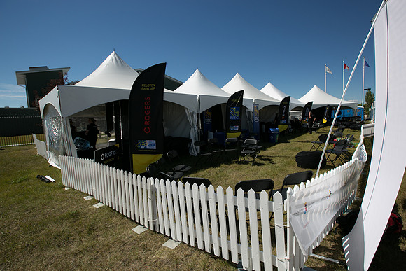 SETUP CAMP HOSPITALITY TENTS - TheRideAB - Alberta Cancer Foundation--11