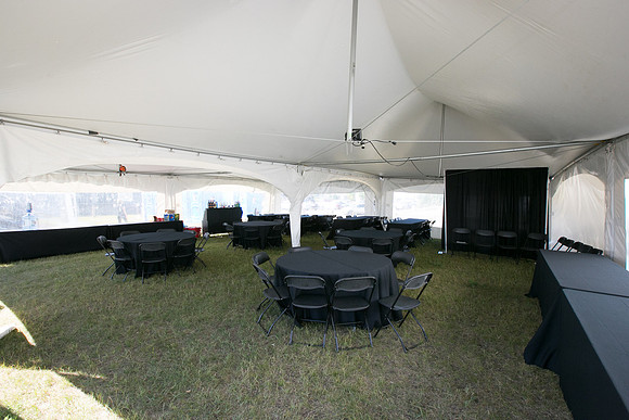SETUP CAMP HOSPITALITY TENTS - TheRideAB - Alberta Cancer Foundation--25