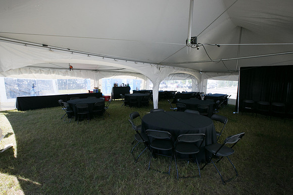 SETUP CAMP HOSPITALITY TENTS - TheRideAB - Alberta Cancer Foundation--27