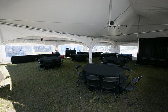 SETUP CAMP HOSPITALITY TENTS - TheRideAB - Alberta Cancer Foundation--28