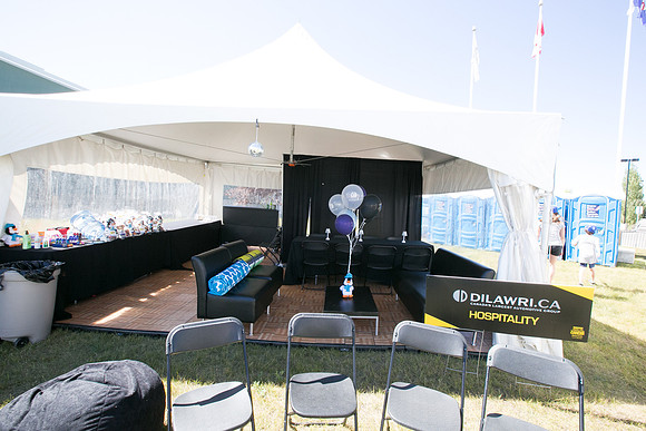 SETUP CAMP HOSPITALITY TENTS - TheRideAB - Alberta Cancer Foundation--31