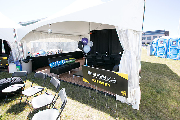 SETUP CAMP HOSPITALITY TENTS - TheRideAB - Alberta Cancer Foundation--34