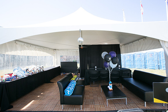 SETUP CAMP HOSPITALITY TENTS - TheRideAB - Alberta Cancer Foundation--42