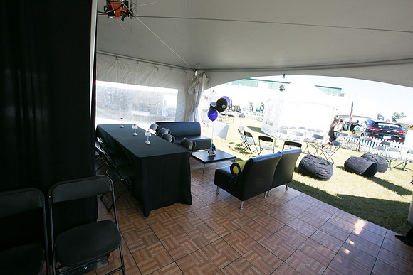 SETUP CAMP HOSPITALITY TENTS - TheRideAB - Alberta Cancer Foundation--45