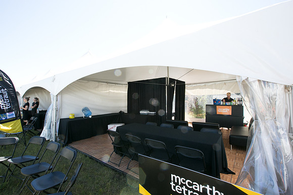 SETUP CAMP HOSPITALITY TENTS - TheRideAB - Alberta Cancer Foundation--49