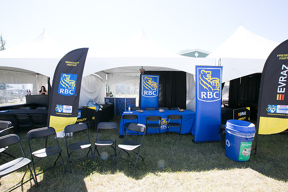 SETUP CAMP HOSPITALITY TENTS - TheRideAB - Alberta Cancer Foundation--61