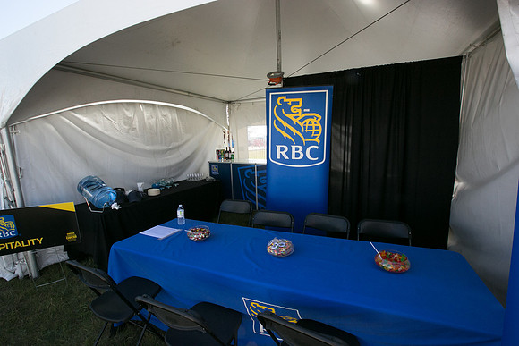 SETUP CAMP HOSPITALITY TENTS - TheRideAB - Alberta Cancer Foundation--66