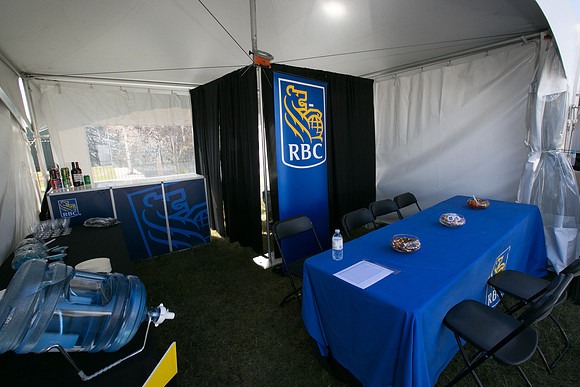 SETUP CAMP HOSPITALITY TENTS - TheRideAB - Alberta Cancer Foundation--70