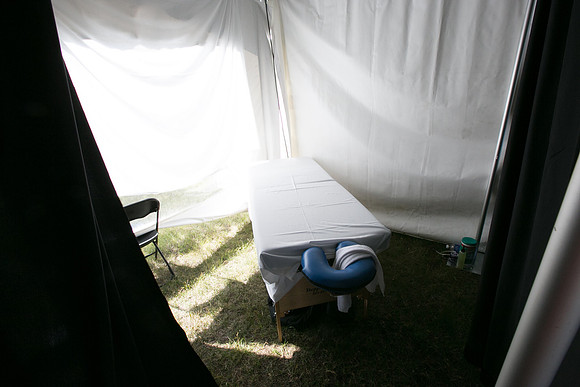 SETUP CAMP HOSPITALITY TENTS - TheRideAB - Alberta Cancer Foundation--74