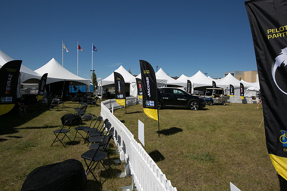 SETUP CAMP HOSPITALITY TENTS - TheRideAB - Alberta Cancer Foundation--81