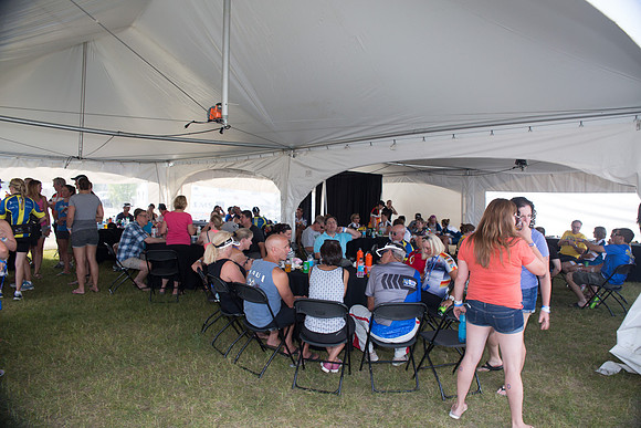 SETUP CAMP HOSPITALITY TENTS - TheRideAB - Alberta Cancer Foundation--106