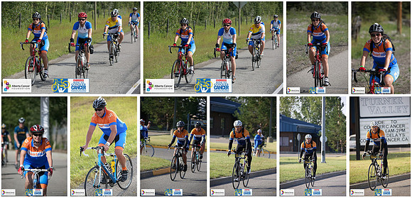 COLLAGES -Team Stuart Olson - Ride to Conquer Cancer-2