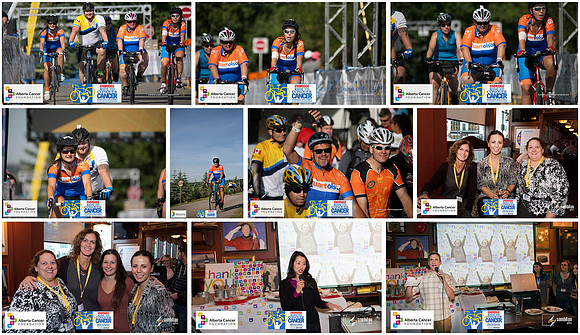 COLLAGES -Team Stuart Olson - Ride to Conquer Cancer-5