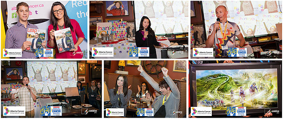 COLLAGES -Pengrowth Heels To Wheels - Ride to Conquer Cancer