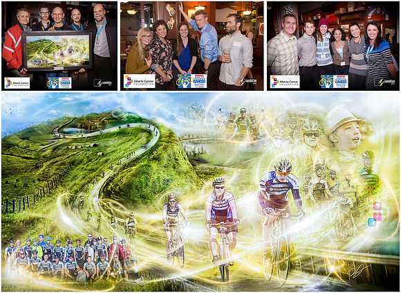 COLLAGES -Pengrowth Heels To Wheels - Ride to Conquer Cancer-2