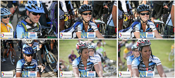 COLLAGES -Pengrowth Heels To Wheels - Ride to Conquer Cancer-3