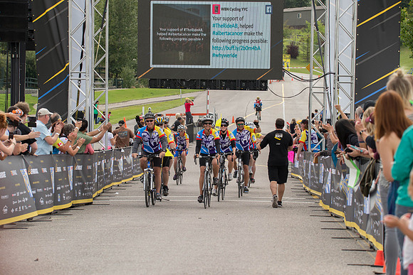 FINISH LINE CROSSING --4546