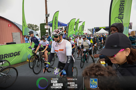 2-RIDERS LEAVING OC-1559