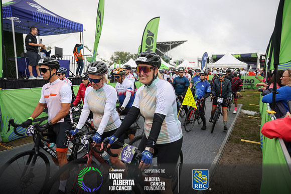 2-RIDERS LEAVING OC-1549